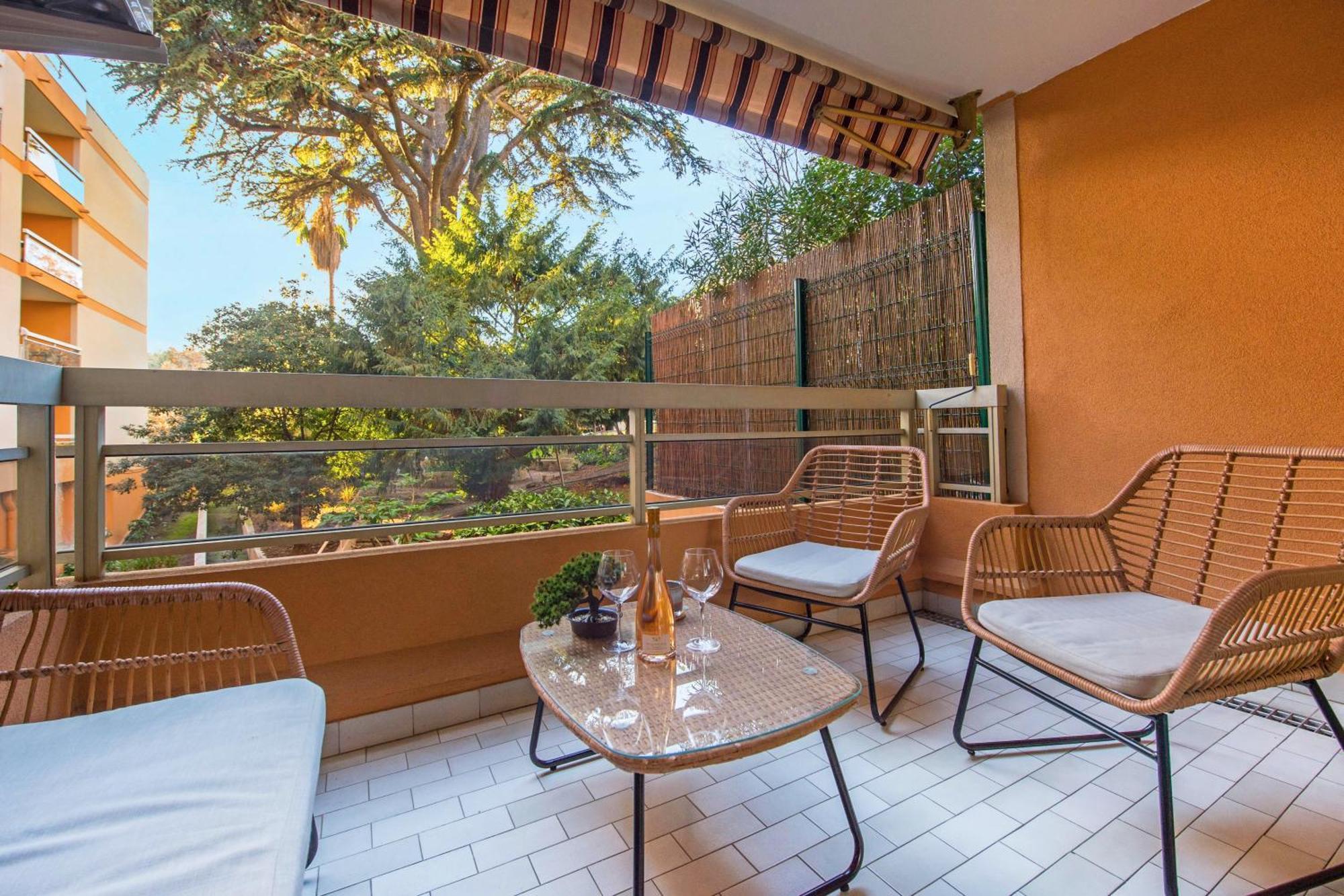 Appartement Renove - Terrasse - Parking - Bm Ницца Экстерьер фото